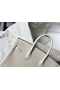 Hermes Birkin 25cm Bag In White Embossed Crocodile Leather Replica