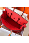 Hermes Birkin 30 Handmade Bag In Rose Extreme Clemence Leather Replica