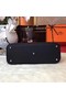 Hermes Bolide Original Leather Tote Bag B1007 Black Replica