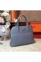 Hermes Bolide Original Leather Tote Bag B1007 Skyblue Replica