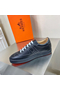 Hermes Boomerang Sneakers In Black Epsom Leather Replica
