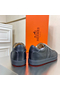 Hermes Boomerang Sneakers In Black Epsom Leather Replica