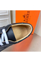 Hermes Boomerang Sneakers In Black Epsom Leather Replica