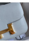 Hermes Constance 24 Handmade Bag In Blue Lin Epsom Calfskin Replica
