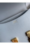 Hermes Constance 24 Handmade Bag In Blue Lin Epsom Calfskin Replica