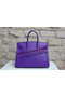 Hermes Kelly 35cm Handle Bag Purple Ostrich Leather Gold Replica