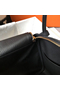 Hermes Lindy 30cm Bag In Black Clemence Leather GHW Replica