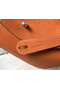 Hermes Lindy 30cm Bag In Orange Clemence Leather GHW Replica