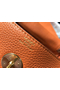 Hermes Lindy 30cm Bag In Orange Clemence Leather GHW Replica