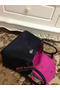 Hermes Lindy 30CM Black Leather Shoulder Bag HLD30 Gold Replica
