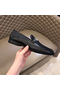 Hermes Men's Tenor Loafers In Black Calfskin Replica