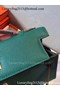 Hermes MINI Kelly 22cm Tote Bag Calfskin Leather K22 Dark Green Replica