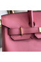 Hermes original Epsom Leather HB35O pink&gold Metal Replica