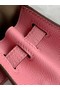 Hermes Original Epsom Leather KEL2578 light grey&pink Replica