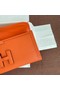 Hermes Original Espom Leather Clutch 37088 orange Replica
