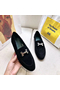 Hermes Paris Loafers In Black Velvet Replica