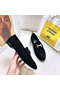 Hermes Paris Loafers In Black Velvet Replica