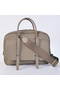 Hermes Steve 38CM Travel Bag Clemence Leather Grey Replica