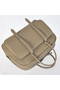 Hermes Steve 38CM Travel Bag Clemence Leather Grey Replica