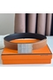 Hermes Typo Reversible Belt 32MM in Gold Epsom Calfskin Replica