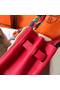 Hermes Birkin 30 Handmade Bag In Red Clemence Leather Replica