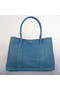 Hermes Garden Party 36CM Bag Clemence Blue Replica