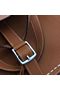 Hermes Halzan Togo Original Leather H3908 Brown Replica