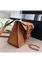 Hermes Halzan Togo Original Leather H3908 Brown Replica
