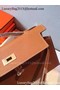 Hermes Kelly 22cm Tote Bag Original Leather KL22 Wheat Replica