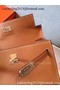 Hermes Kelly 22cm Tote Bag Original Leather KL22 Wheat Replica