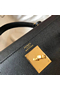 Hermes Kelly 28cm Bag In Black Epsom Leather GHW Replica