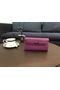Hermes Kelly Epsom Leather Wallet H4086 Rose Replica