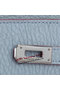 Hermes Kelly Original Leather Bi-Fold Wallet A708 SkyBlue Replica