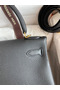Hermes Kelly Retourne 28 Handmade Bag In Black Clemence Leather Replica