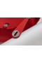 Hermes mini Lindy Togo Leather Bag LD19 red&Silver-Tone Metal Replica