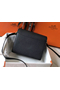 Hermes Mini Sac Roulis 18cm Bag In Black Evercolor Calfskin Replica