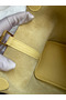 Hermes Picotin Lock 18 Handmade Bag in Jaune Poussin Clemence Leather Replica