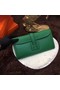 Hermes Togo Leather Clutch H88017 Green Replica