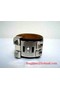 Beautiful HERMES COLLIER DE CHIEN BRACELET BLACK WITH SILVER Replica