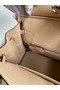 Hermes Birkin 25 Retourne Handmade Bag In Beige Lizard Leather Replica