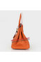 Hermes Birkin 30CM Tote Bag Orange Original Leather H30 Silver Replica
