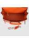 Hermes Birkin 30CM Tote Bag Orange Original Leather H30 Silver Replica