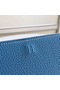 Hermes Blue Jean Azap Zipped Wallet Replica