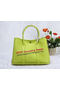 Hermes Garden Party 36cm Tote Bag Grainy Leather Lemon Replica