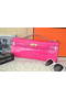 Hermes Kelly Clutch Bag Croco Leather K31 Rose Replica