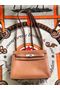 Hermes Kelly Danse Original Leather 22CM KL22 Brown Replica