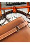 Hermes Kelly Danse Original Leather 22CM KL22 Brown Replica