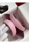Hermes Picotin Lock 18 Handmade Bag in Mauve Sylvestre Clemence Leather Replica