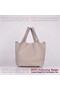 Hermes Picotin Lock MM Bag in Clemence Leather 8616 Gray Replica