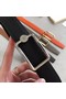 Hermes Quizz belt buckle & Reversible leather strap 32 mm H0739 black Replica